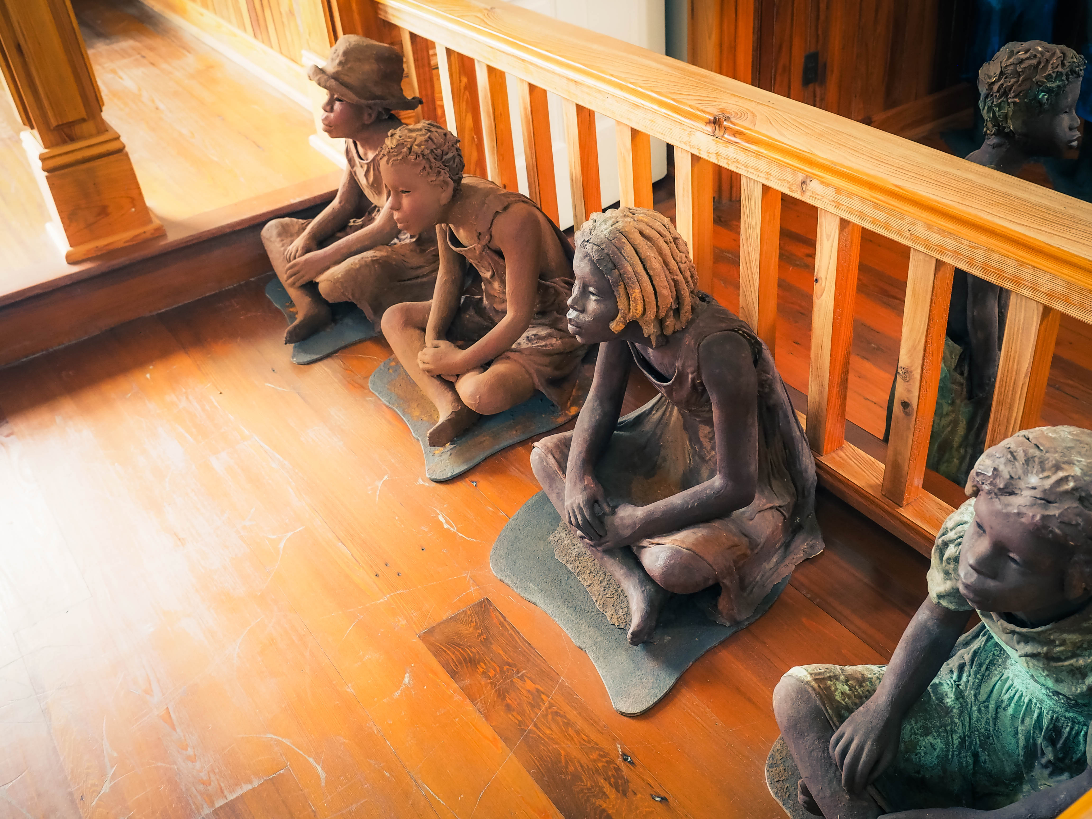 sculptures from The Children of Whitney on Whitney Plantation - FREETOBEBRI.COM