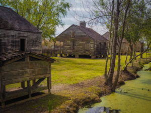 View of slave cabins at The Whitney Plantation Tour - FREETOBEBRI.COM