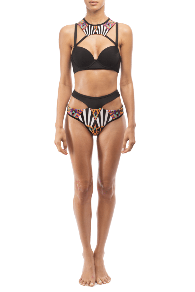 Quikah Two piece bikini set from Black designer Andrea Iyamah