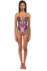 Kenya One Piece Swimsuit from Black designer Andrea Iyamah
