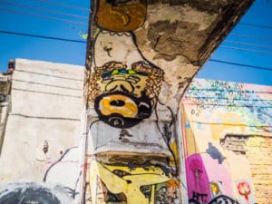 Graffiti Street Art in Cartagena Colombia